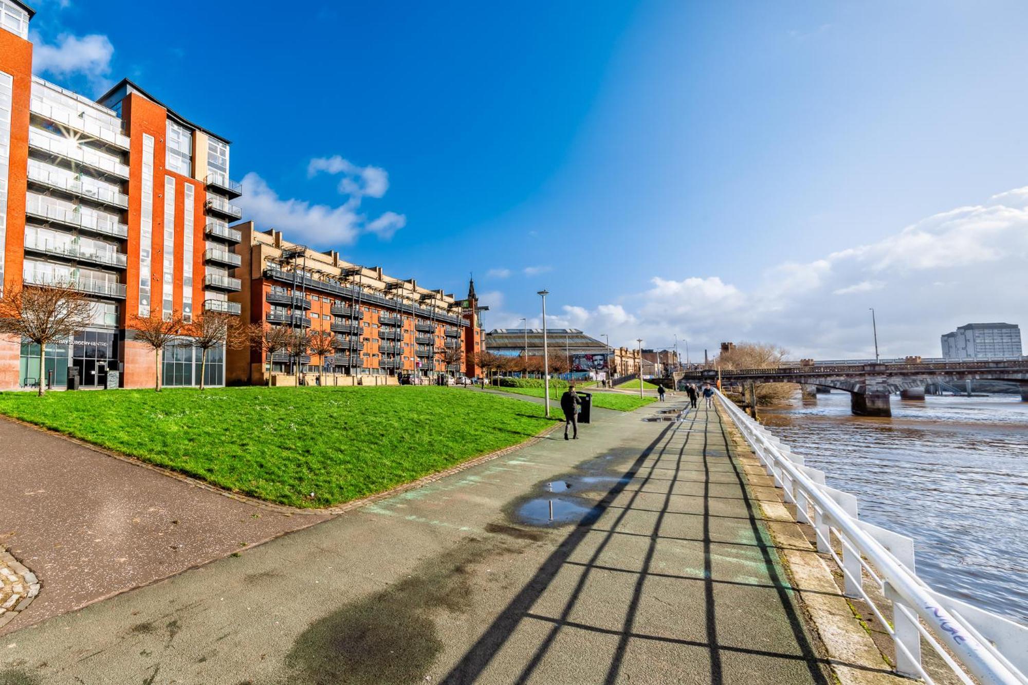 Glasgow City Flats Esterno foto